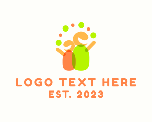 Social - Social People Community logo design