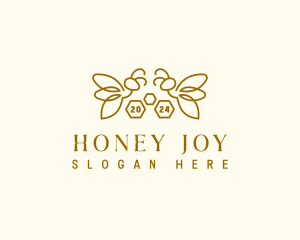 Apiary Honey Bee logo