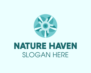 Nature Botanical Flower  logo design