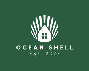 Real Estate House Shell logo design