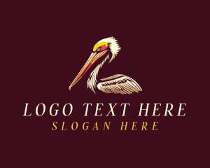 Pelican Bird Avian Logo