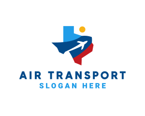 Texas Air Travel logo design