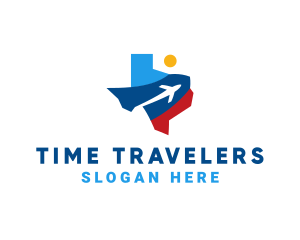 Texas Air Travel logo design