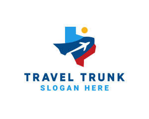 Texas Air Travel logo design