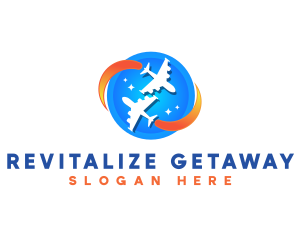 Airplane Travel Trip logo