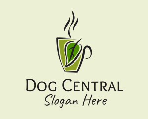 Organic Hot Coffee logo design