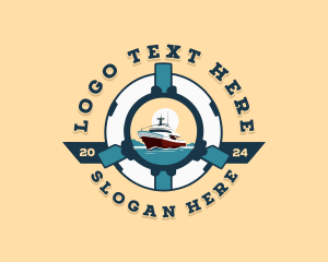 Cargo Cruise Ship Travel logo