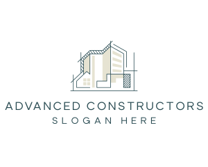 Housing Construction Property logo design