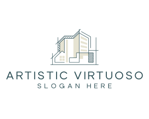 Housing Construction Property logo design