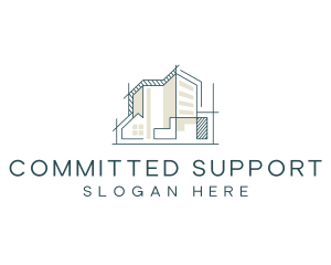 Housing Construction Property logo design