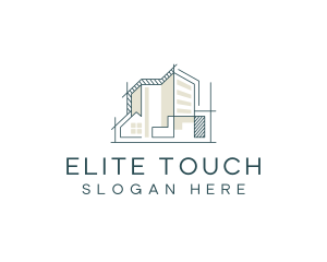 Housing Construction Property logo design