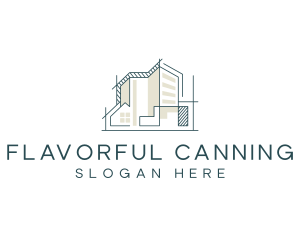 Housing Construction Property logo design