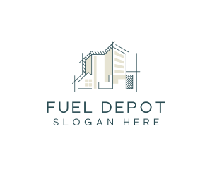 Housing Construction Property logo design