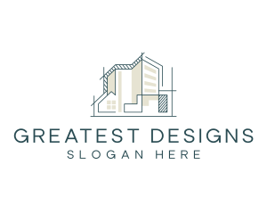 Housing Construction Property logo design