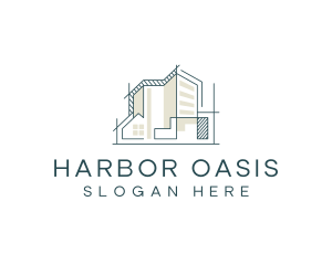 Housing Construction Property logo design