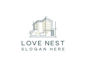 Housing Construction Property logo design