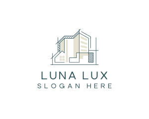 Housing Construction Property logo design