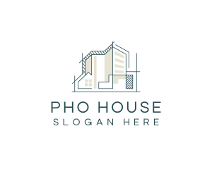 Housing Construction Property logo design