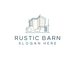 Housing Construction Property logo design