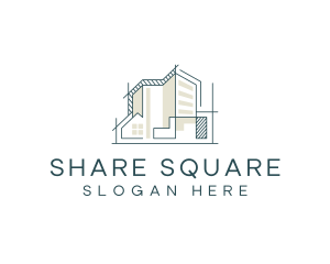 Housing Construction Property logo design