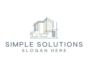 Housing Construction Property logo design