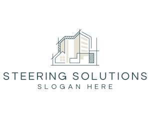 Housing Construction Property logo design