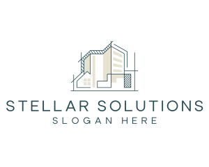 Housing Construction Property logo design