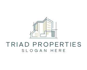 Housing Construction Property logo design