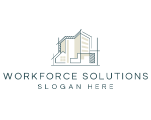 Housing Construction Property logo design