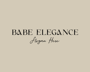 Elegant Boutique Business logo design