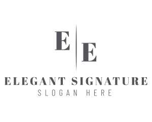 Elegant Consulting Business logo design