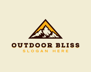 Mountain Peak Triangle logo design