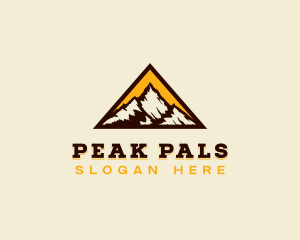 Mountain Peak Triangle logo design