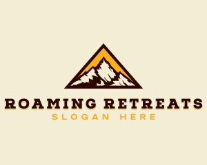 Mountain Peak Triangle logo design