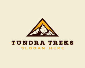 Mountain Peak Triangle logo design