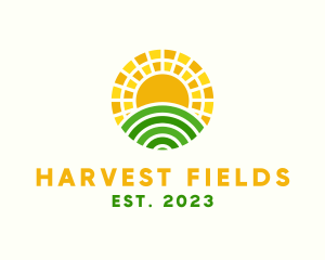 Harvest Field Sun logo