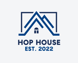 House Roof Maintenance logo design