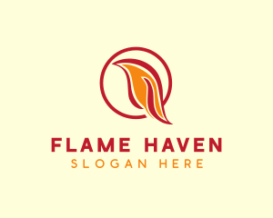 Red Flame Dove logo