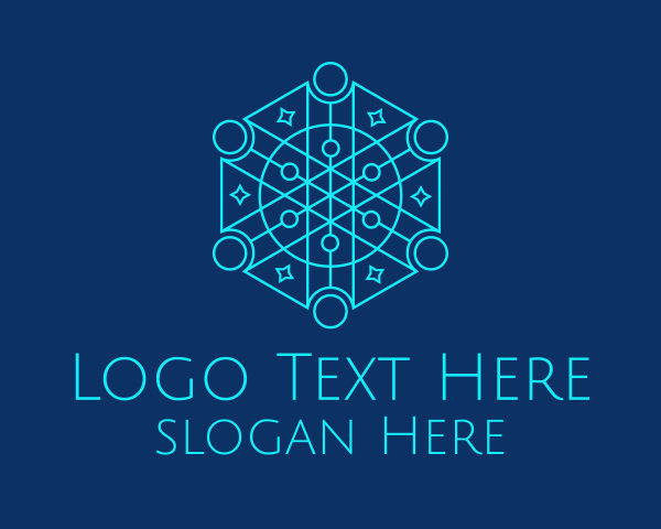 Light Blue logo example 3