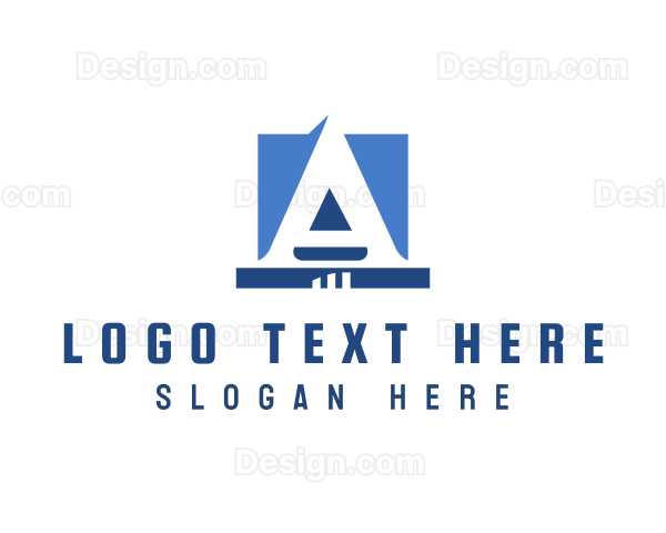 Modern Business Letter A Logo