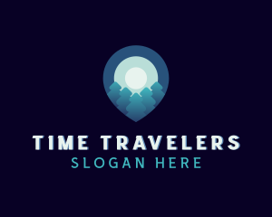 Travel Gps Navigation logo design