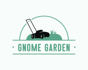 Gardening Lawn Mower logo design