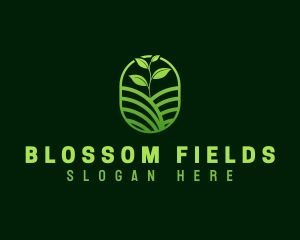 Plant Field Farm logo design