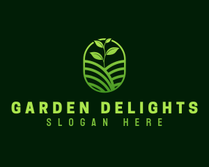 Plant Field Farm logo design