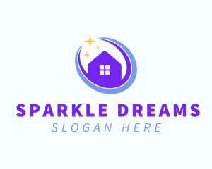 Housekeeping House Sparkles logo
