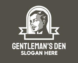 Vintage Man Banner logo