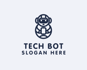 Toy Robot Gadget logo design