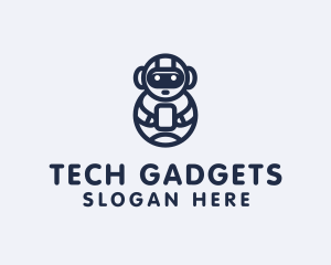 Toy Robot Gadget logo design