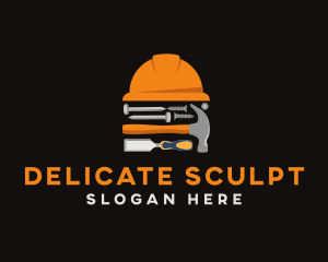 Construction Repair Tools logo design