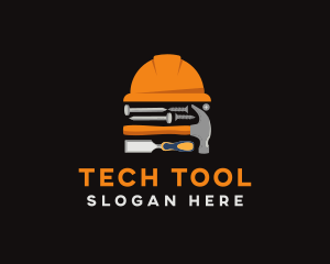 Construction Repair Tools logo design